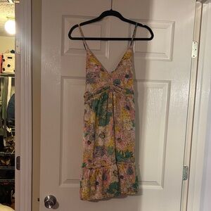 Polagram Floral Multicolor Dress